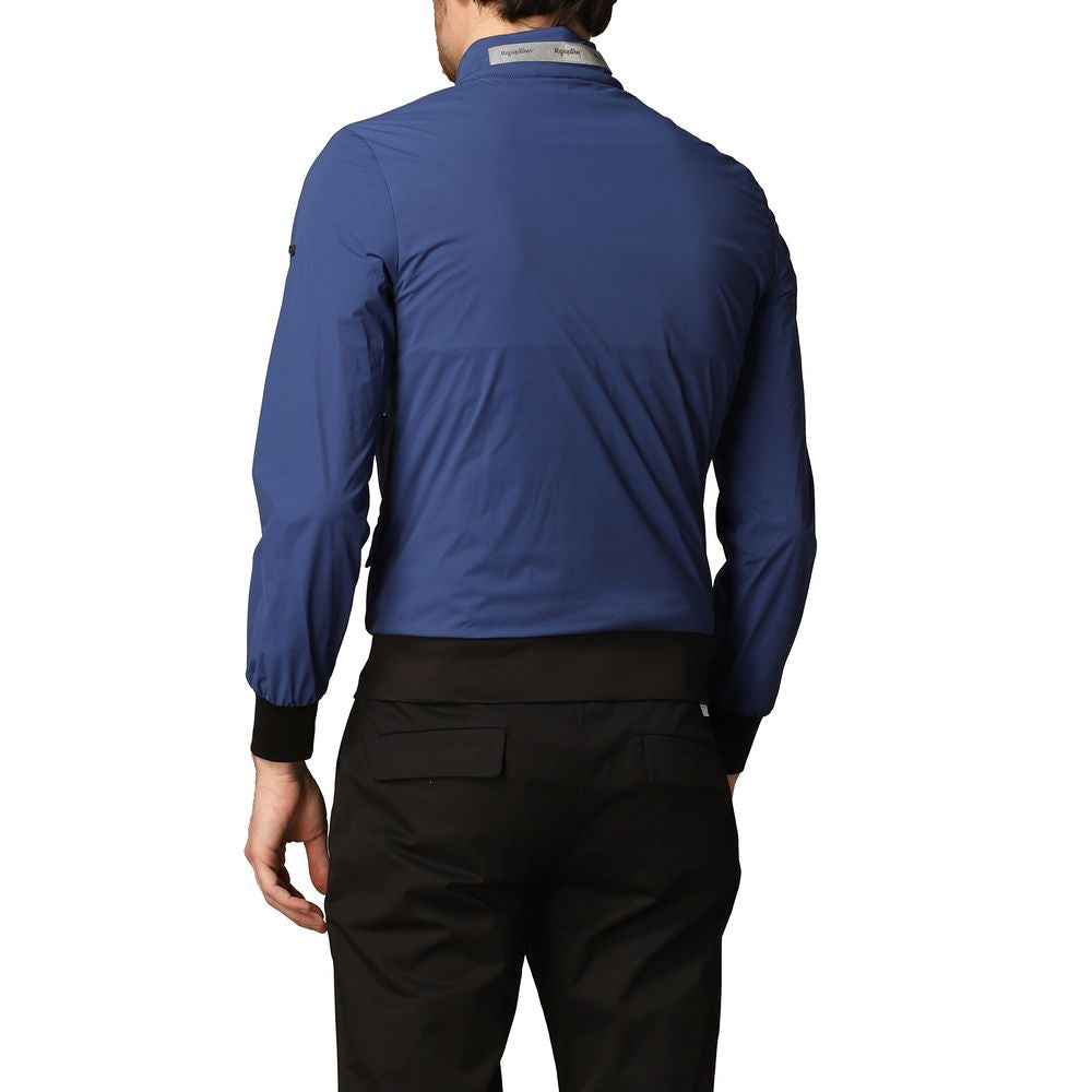 RefrigiWear Men's Bomber Jacket – Blue Bielastic