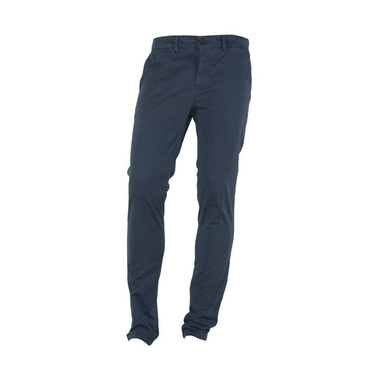 - Chic Summer Cotton Blend Trousers