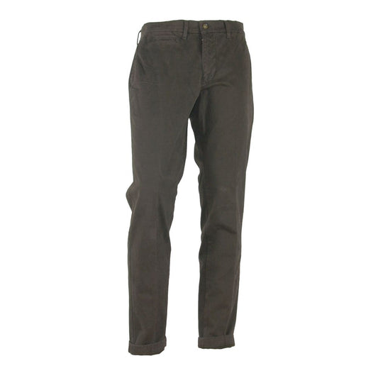 - Elegant Brown Winter Trousers