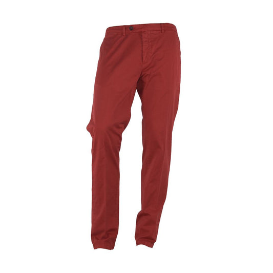 - Chic Summer Cotton-Blend Trousers