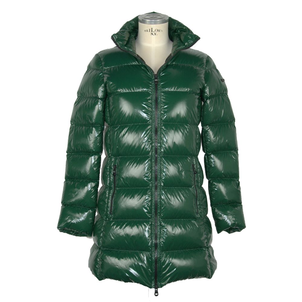 RefrigiWear Women's Long Ellis Jacket – Green – Polyamide