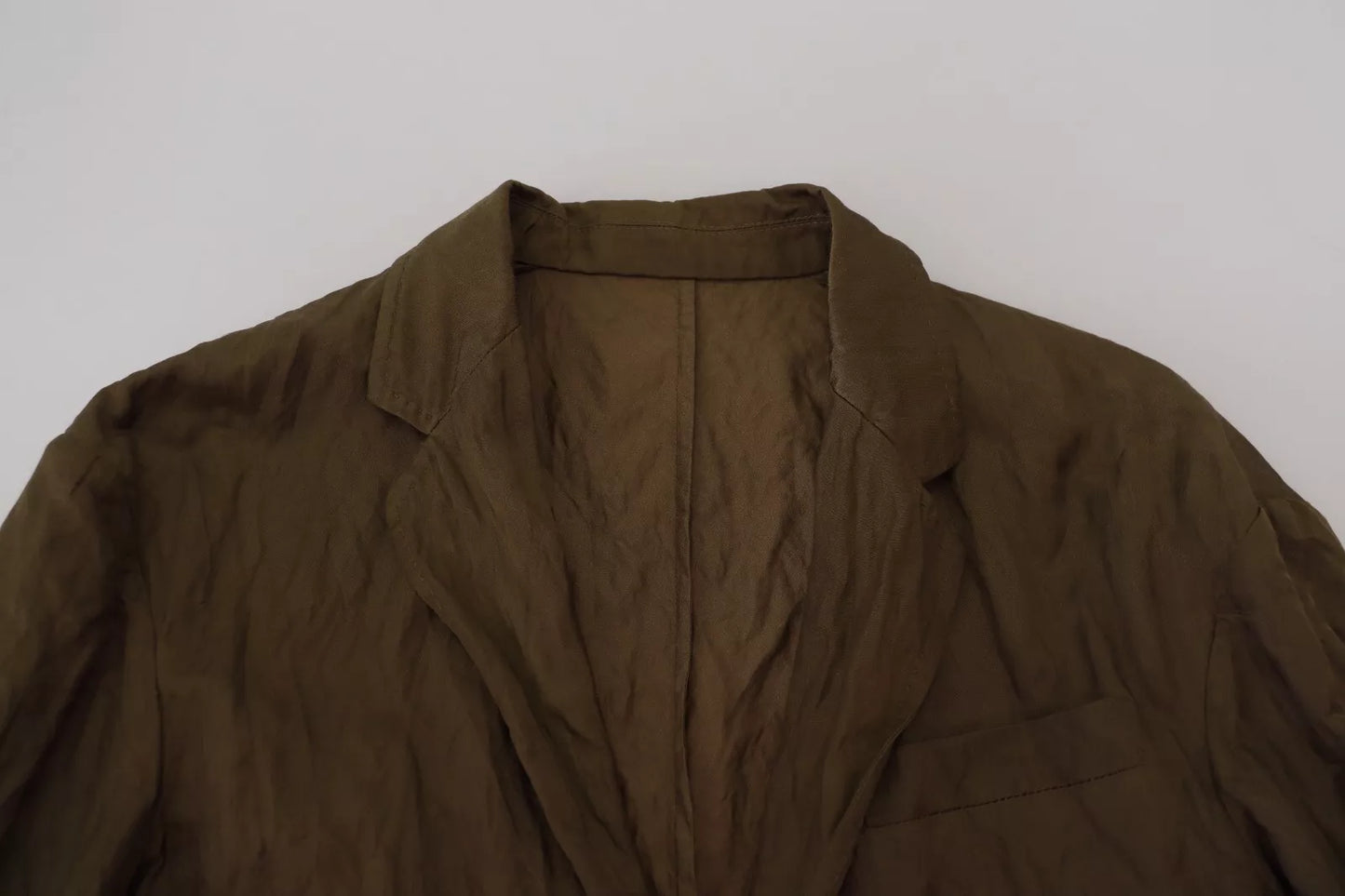 - Green Single Breasted Men Coat Blazer Jacket