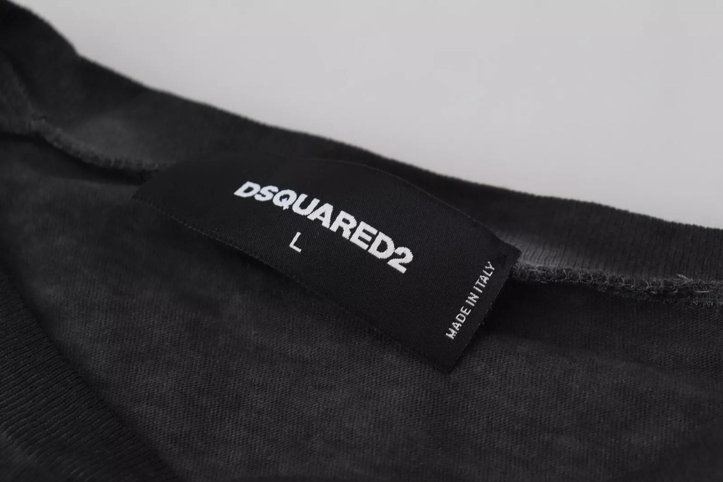 - Black Cotton Linen Long Sleeves Pullover Sweater
