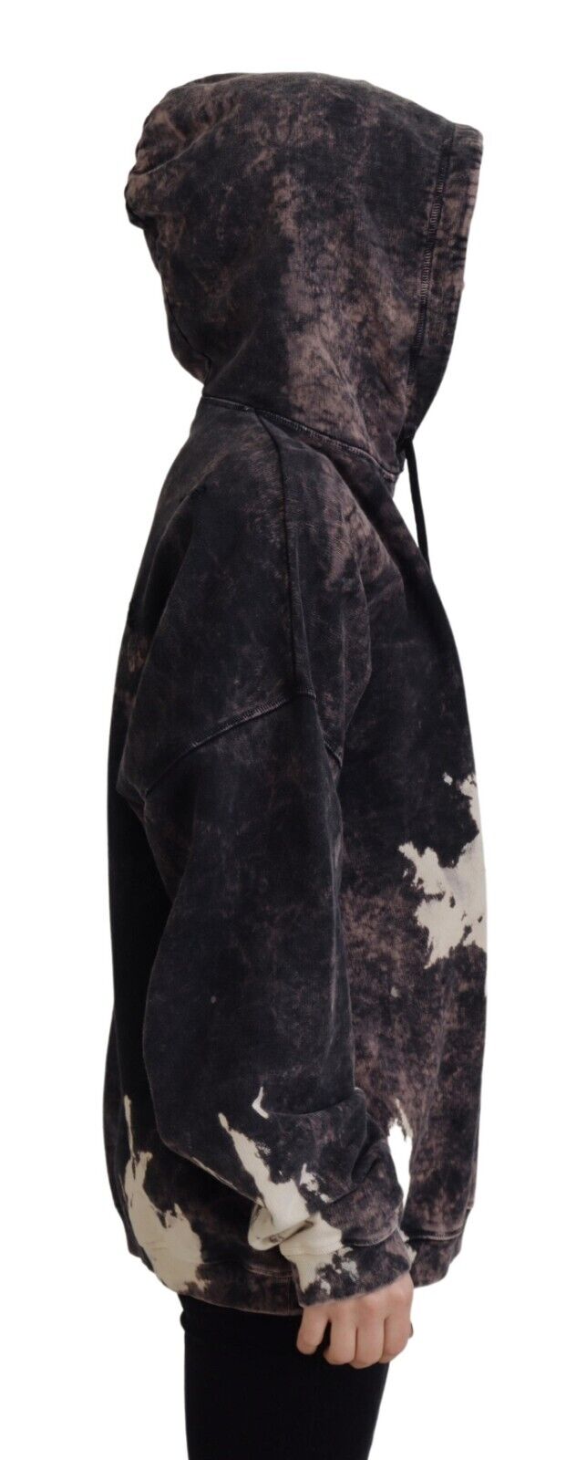 - Multicolor Dye Cotton Hoodie Sweatshirt Sweater
