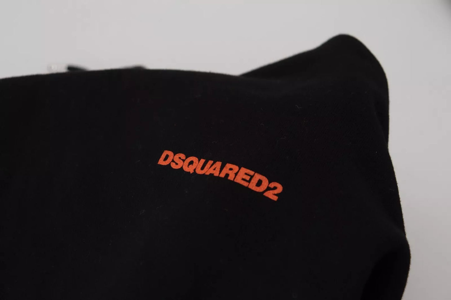 - Black Red Cotton Hooded Tie Dye Pullover Sweater