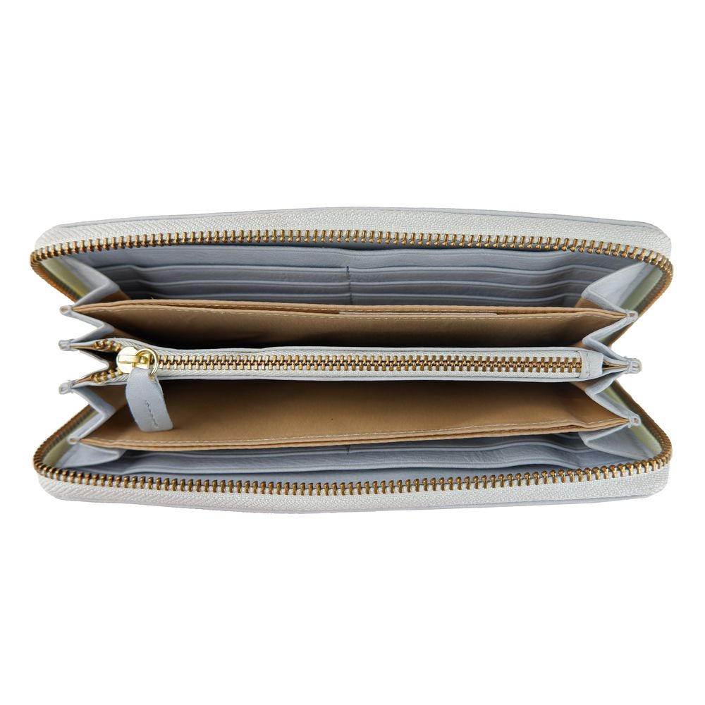 - Gray Calfskin Women Wallet
