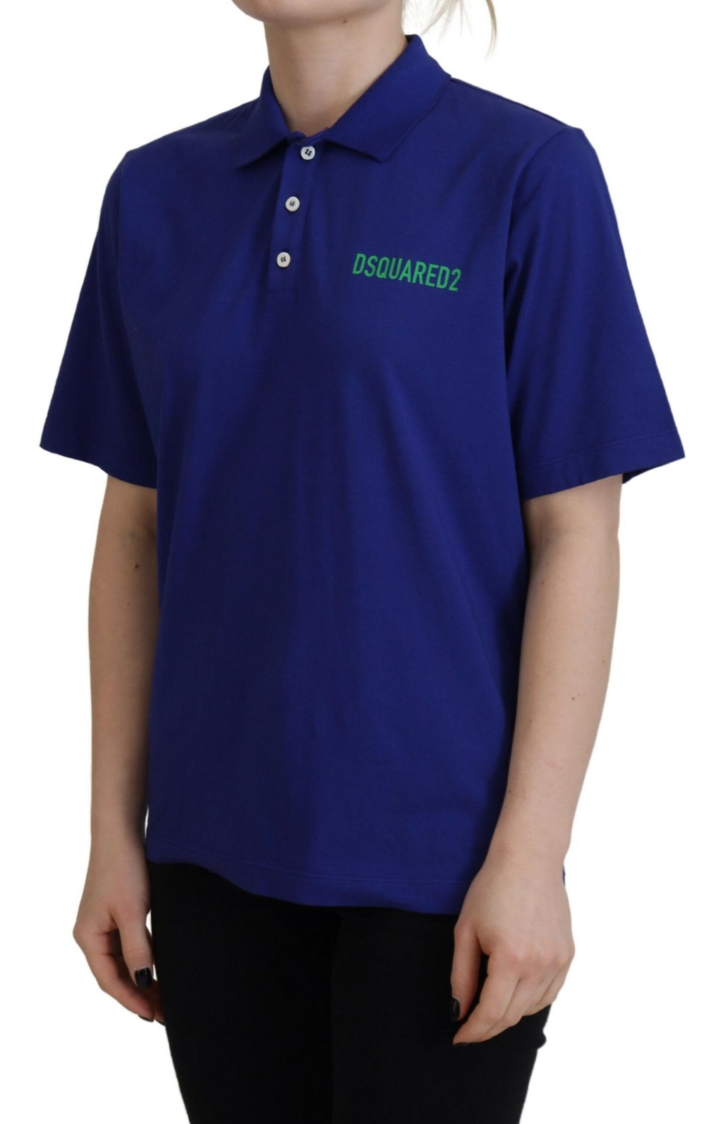 - Blue Collared Writings Polo Short Sleeves T-shirt