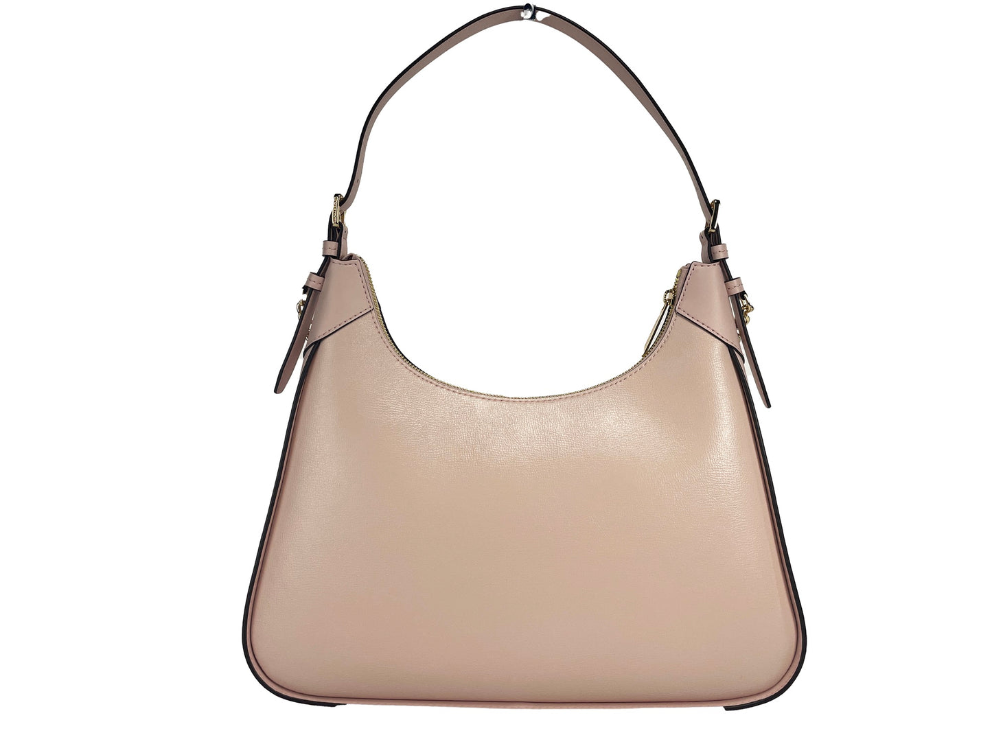 Michael Kors Wilma Large Smooth Leather Chain Shoulder Bag in Powder Blush