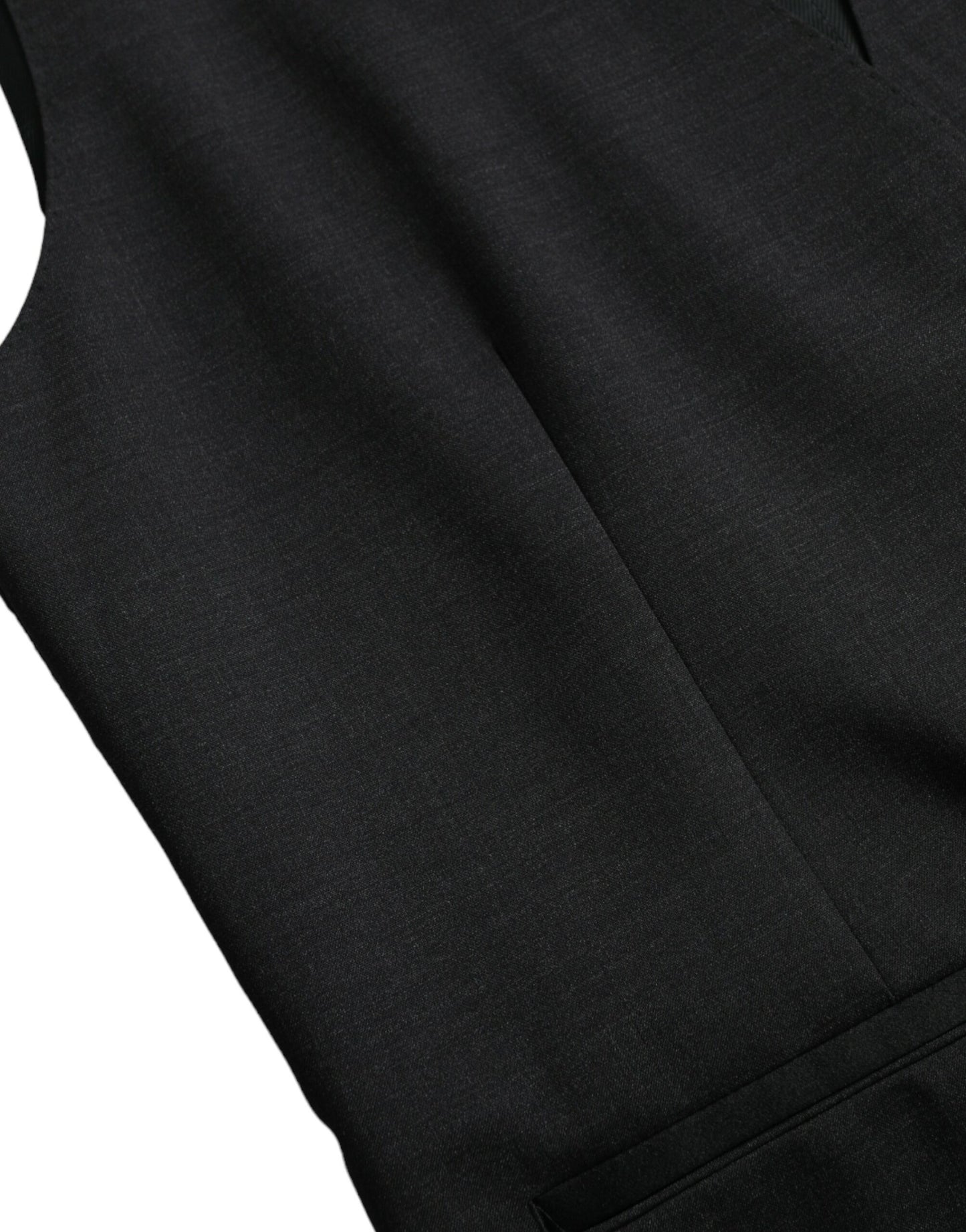 - Black Cotton Waistcoat Dress Formal Vest
