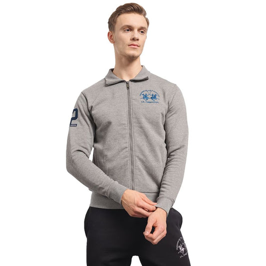 - Gray Cotton Sweater