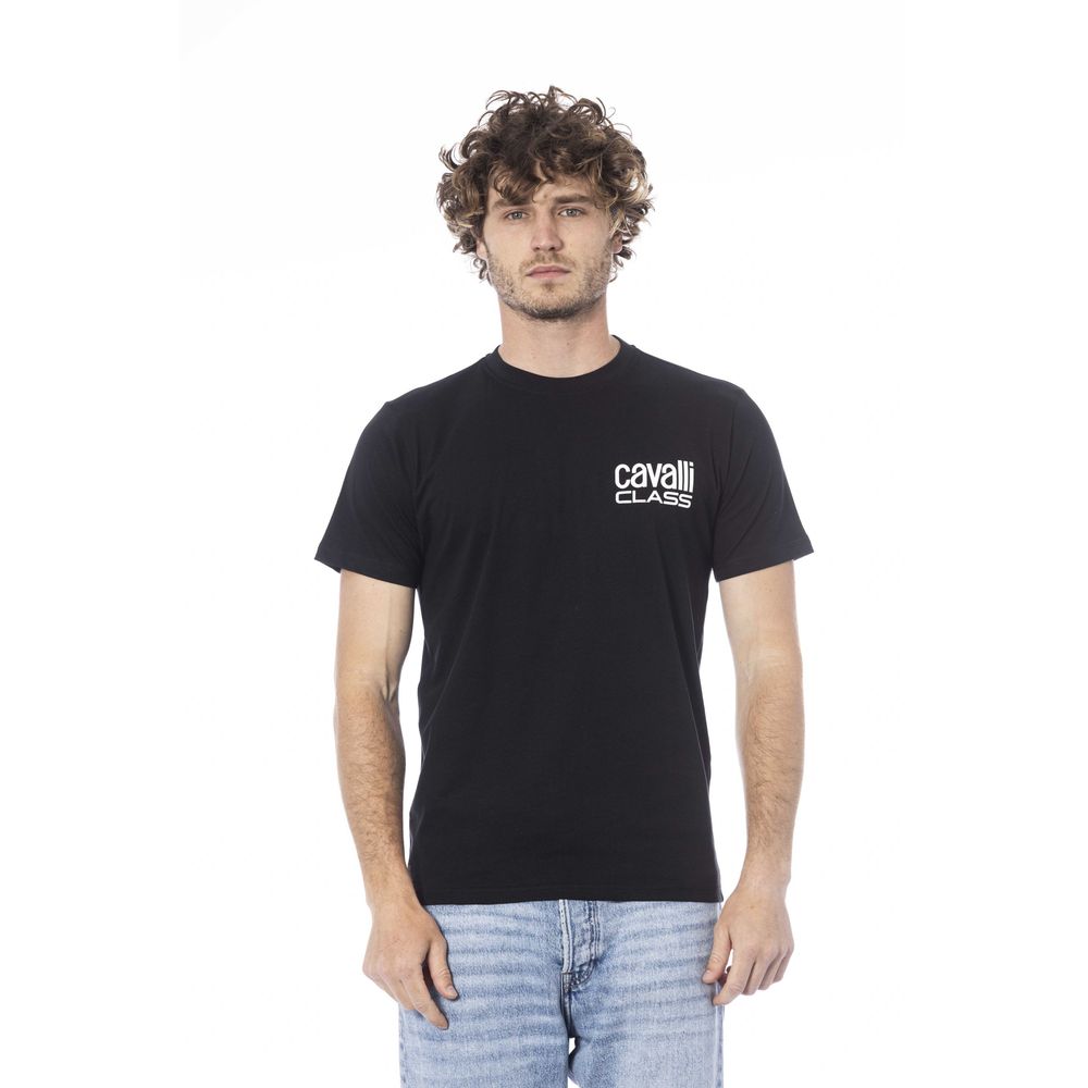 Black Cotton Men T-Shirt - The Luxe Alliance