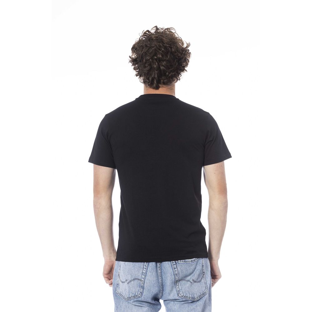 Black Cotton Men T-Shirt - The Luxe Alliance