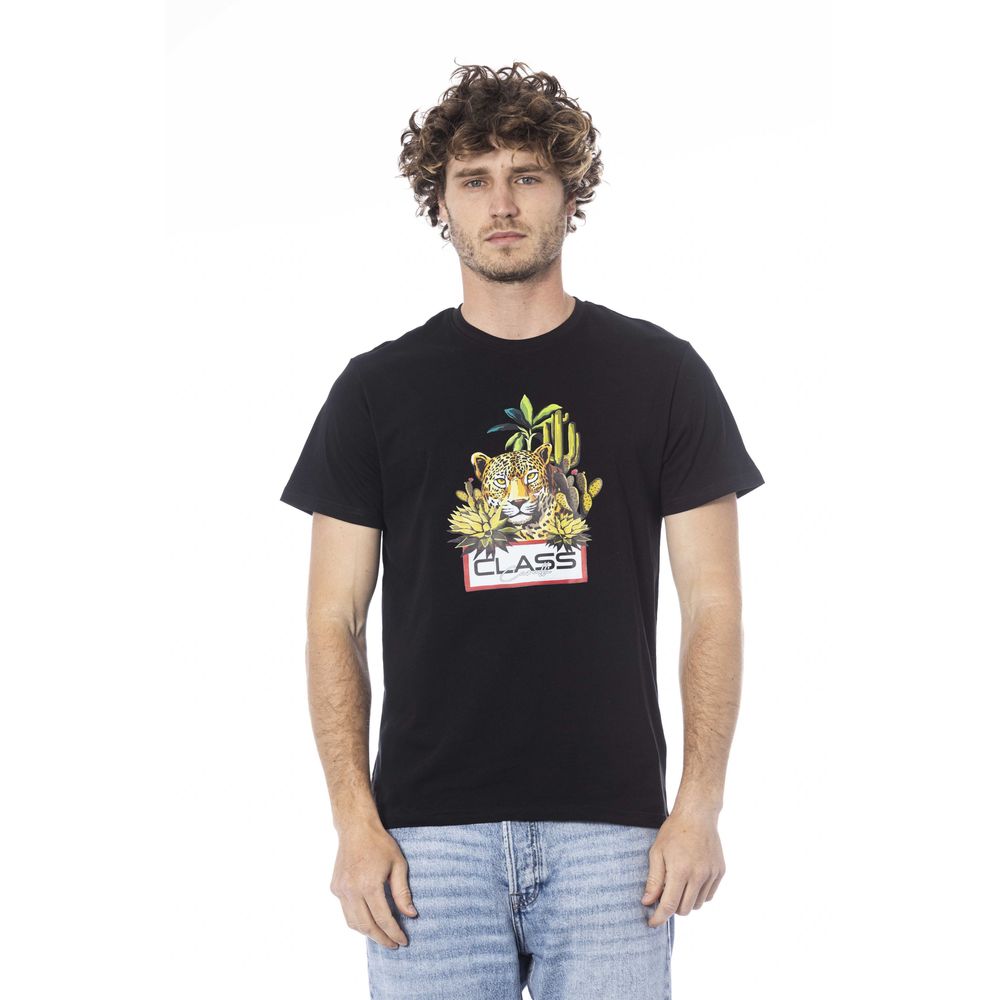 Cavalli Class Black Men's T-Shirt