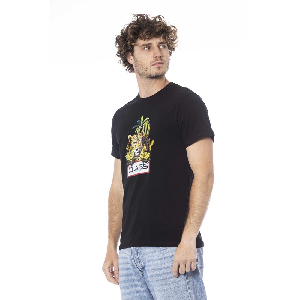 Cavalli Class Black Men's T-Shirt