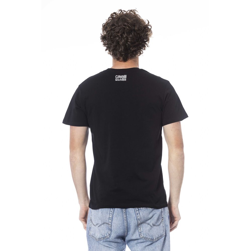 Cavalli Class Black Men's T-Shirt
