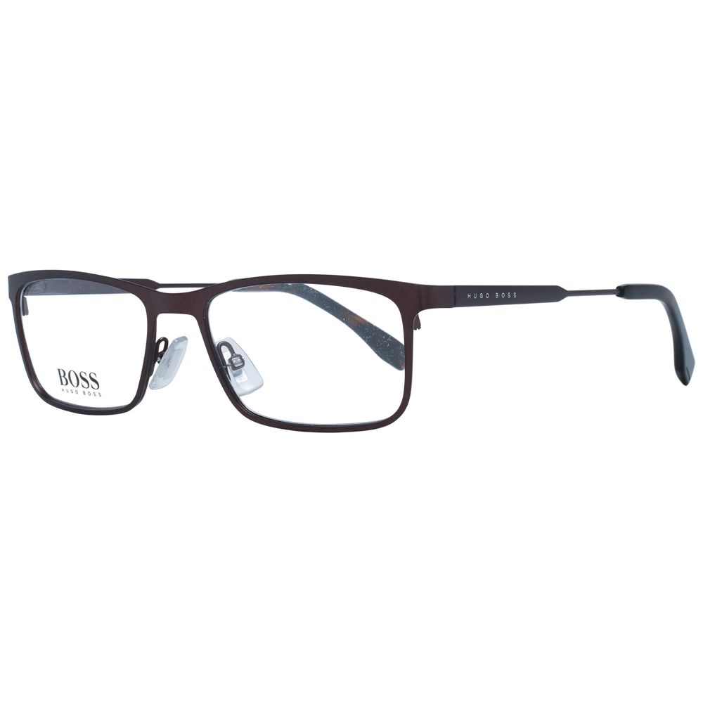 Hugo Boss Men’s Optical Frames – Brown Full-Rim, 53mm