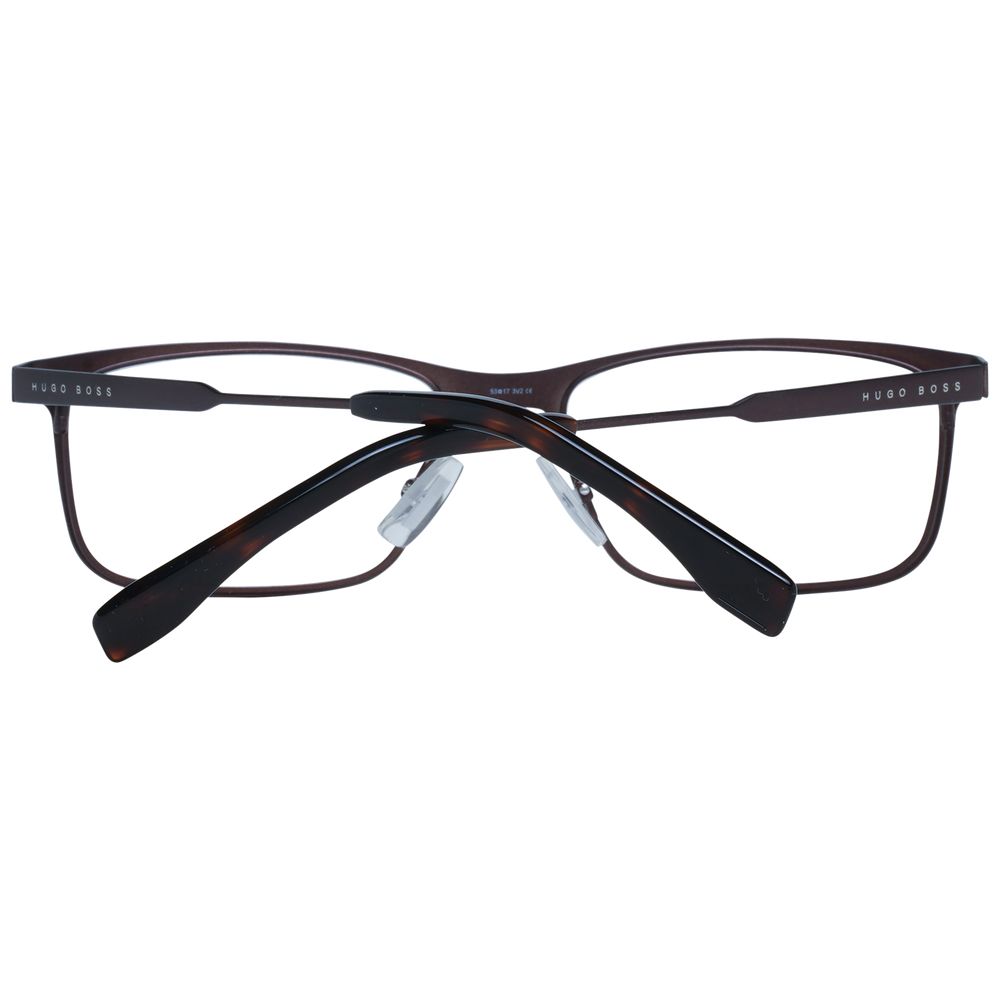 Hugo Boss Men’s Optical Frames – Brown Full-Rim, 53mm