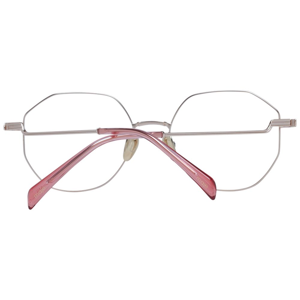 Maje Women’s Optical Frames – Gold Full-Rim, 52mm