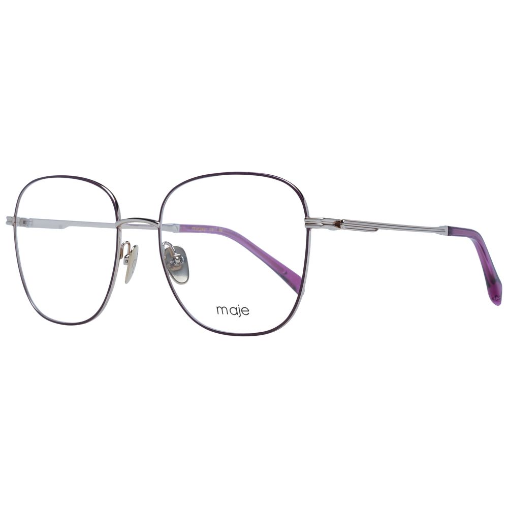Maje Women’s Optical Glasses – Purple Square Frame, 55mm