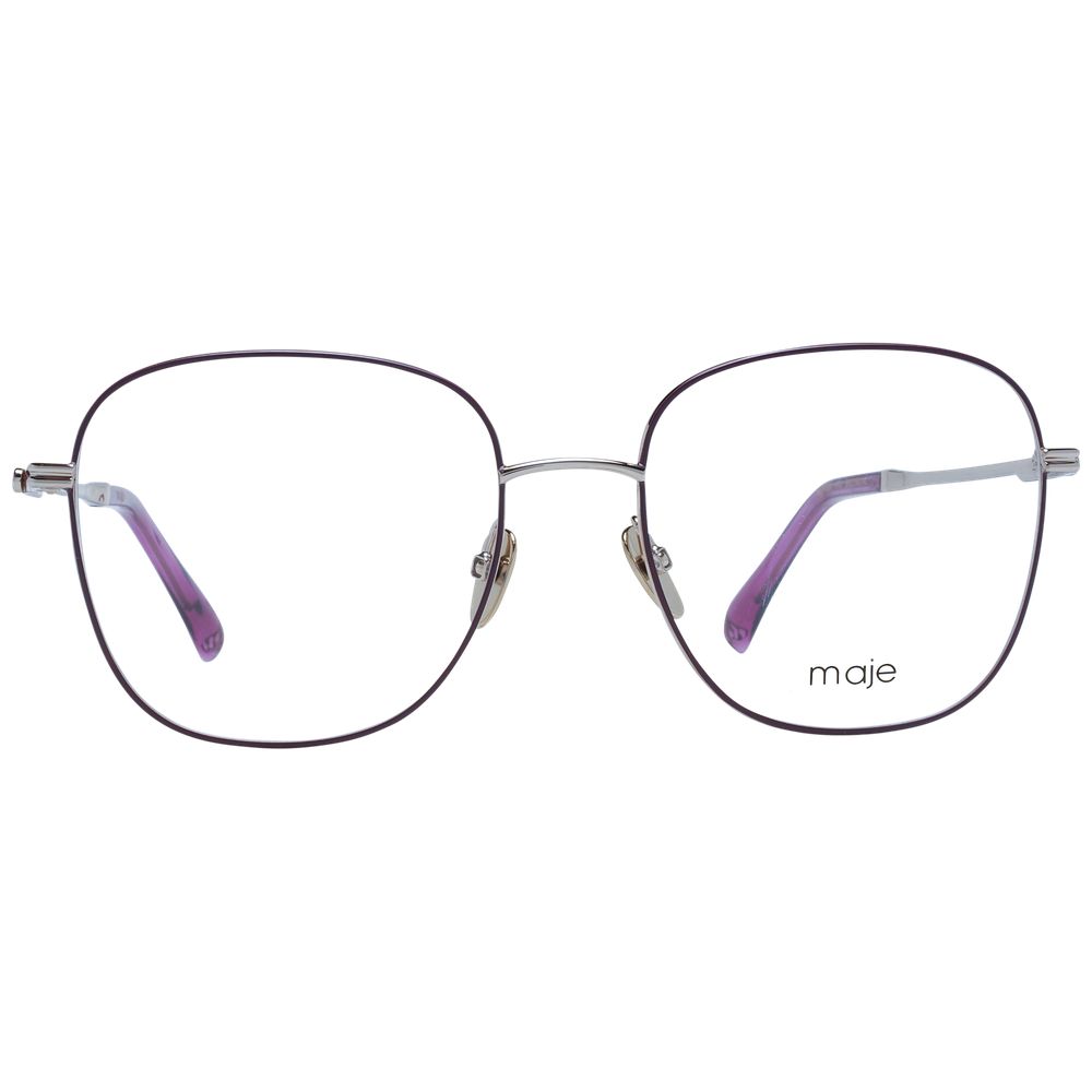 Maje Women’s Optical Glasses – Purple Square Frame, 55mm