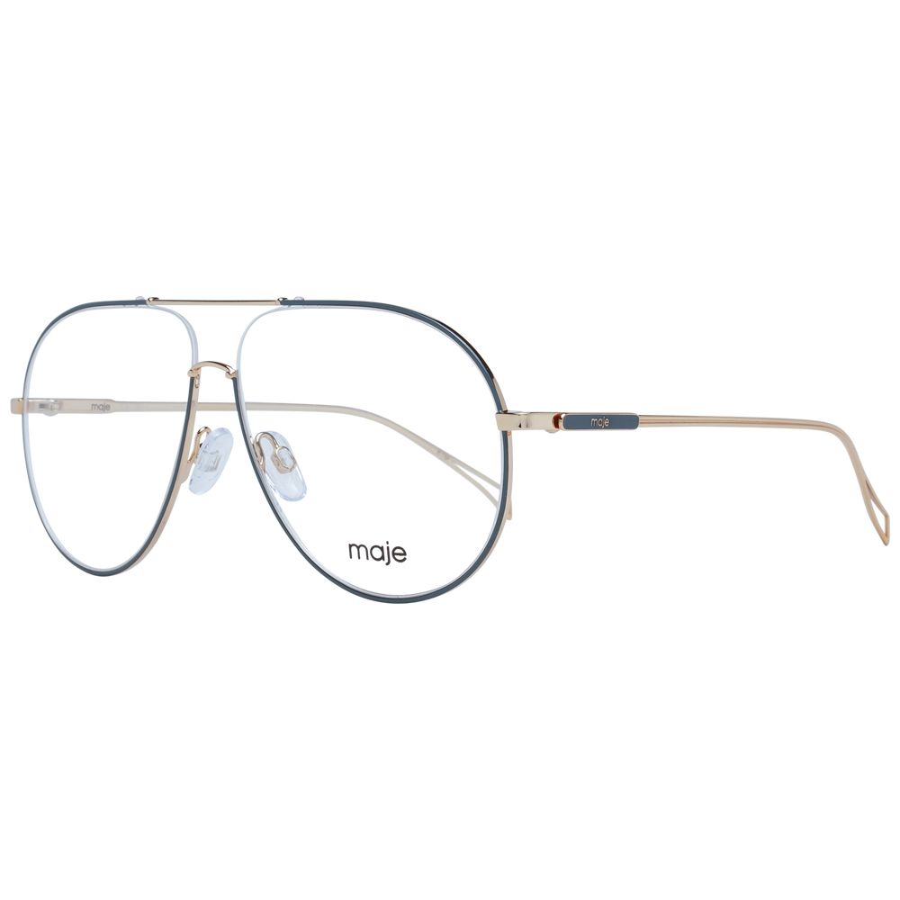 Maje Women’s Optical Glasses – Grey Full-Rim Frame, 56mm