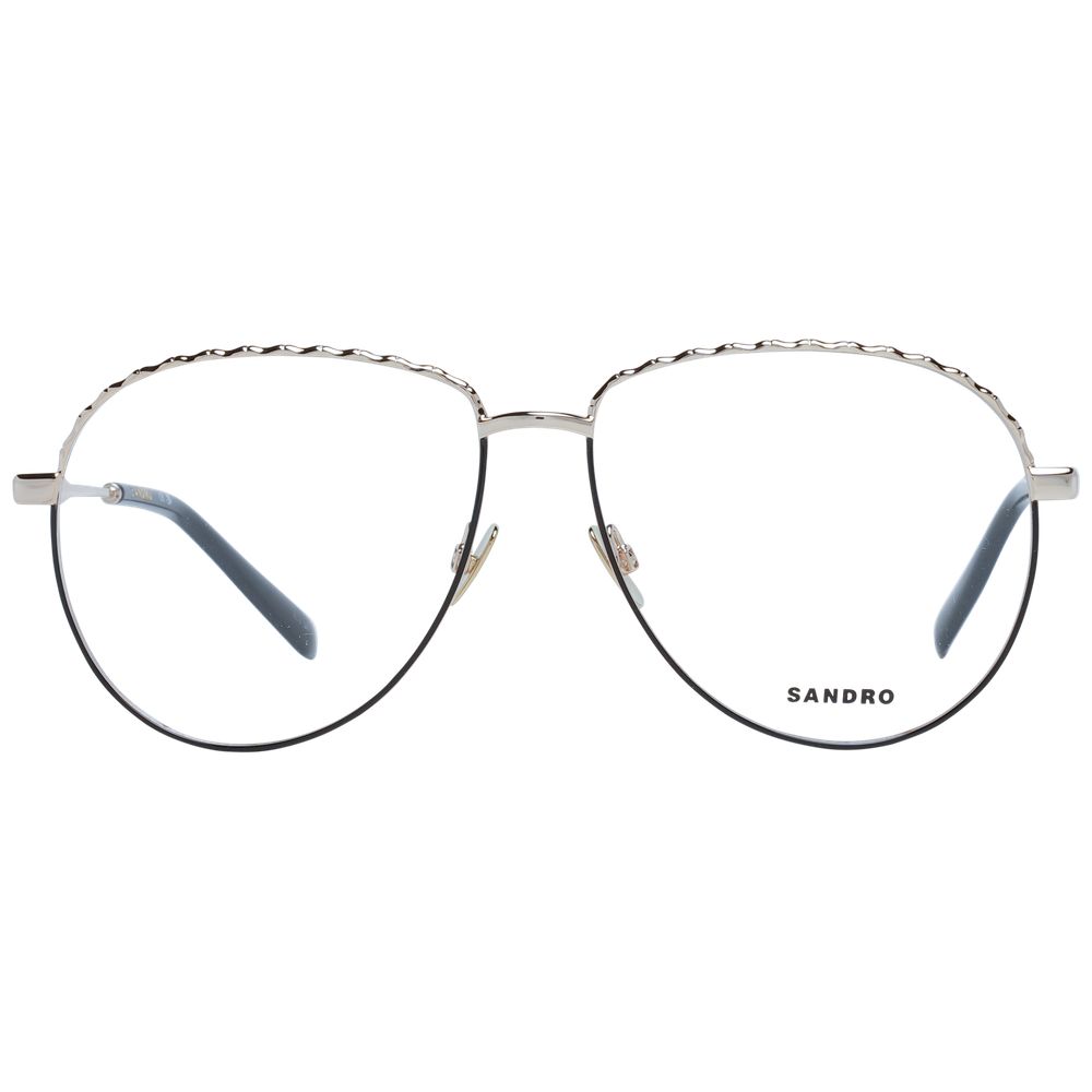 Sandro Women’s Optical Glasses – Black Round Frame, 54mm