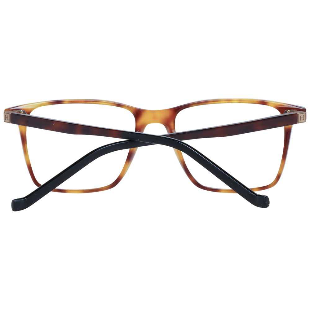 Hackett Men's Brown Optical Glasses – Square Full-Rim Frame, 52mm