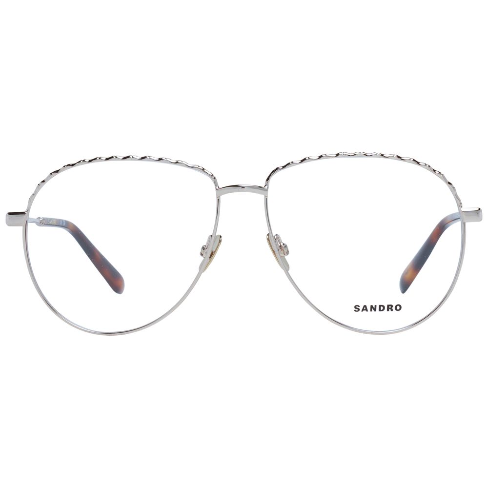 Sandro Rose Gold Women’s Optical Glasses – Round Full-Rim Frame, 54mm