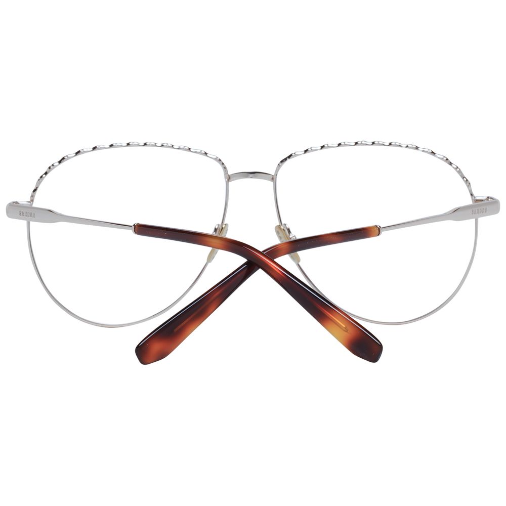 Sandro Rose Gold Women’s Optical Glasses – Round Full-Rim Frame, 54mm