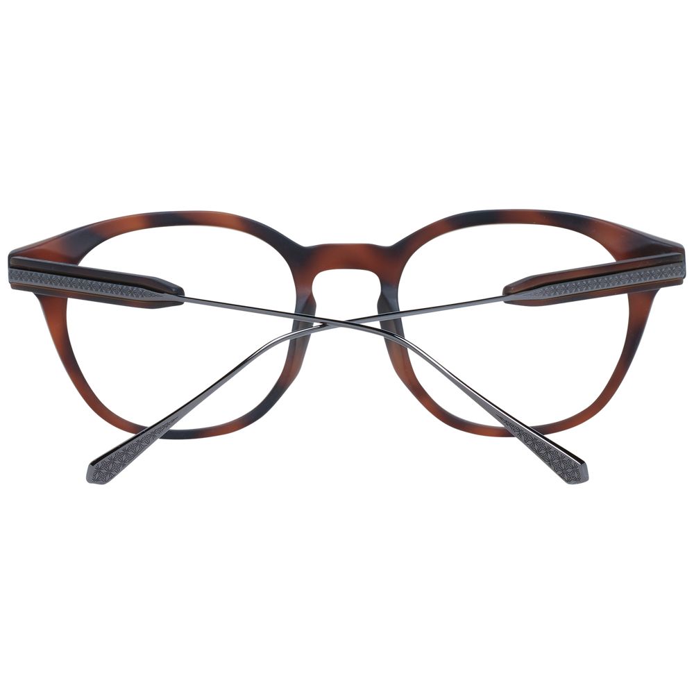 Ted Baker Men’s Optical Frames – Brown Round Frame, 50mm