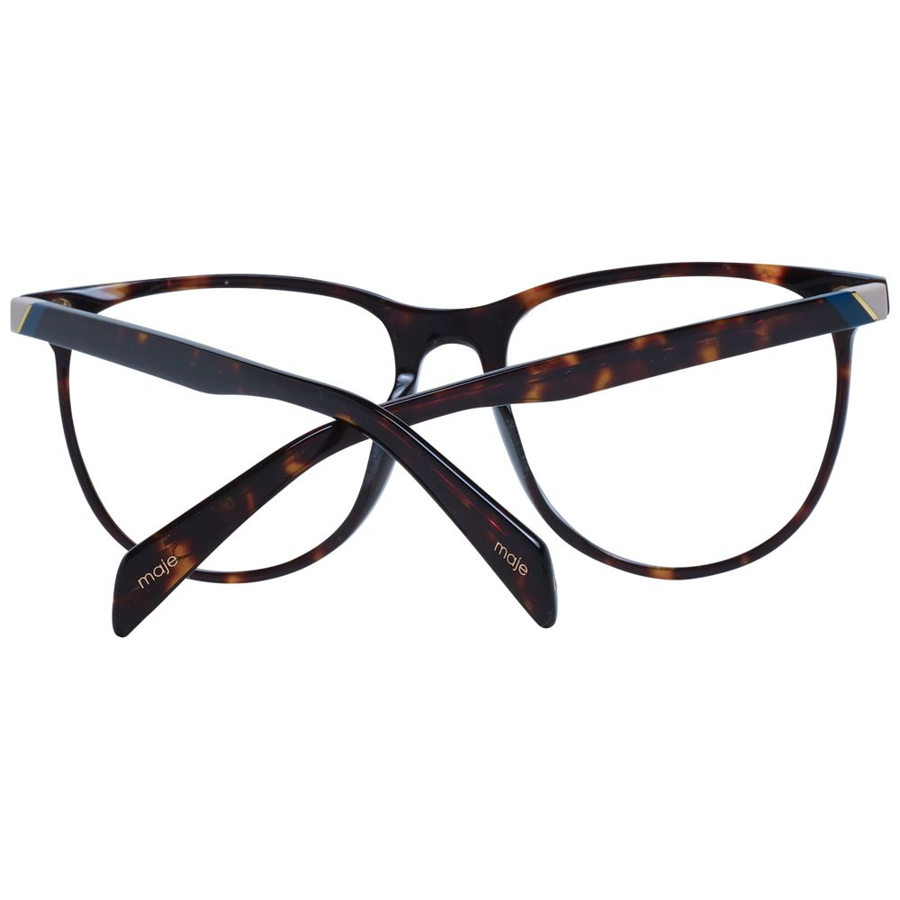 Maje Women’s Optical Frames – Brown Round Full-Rim, 53mm