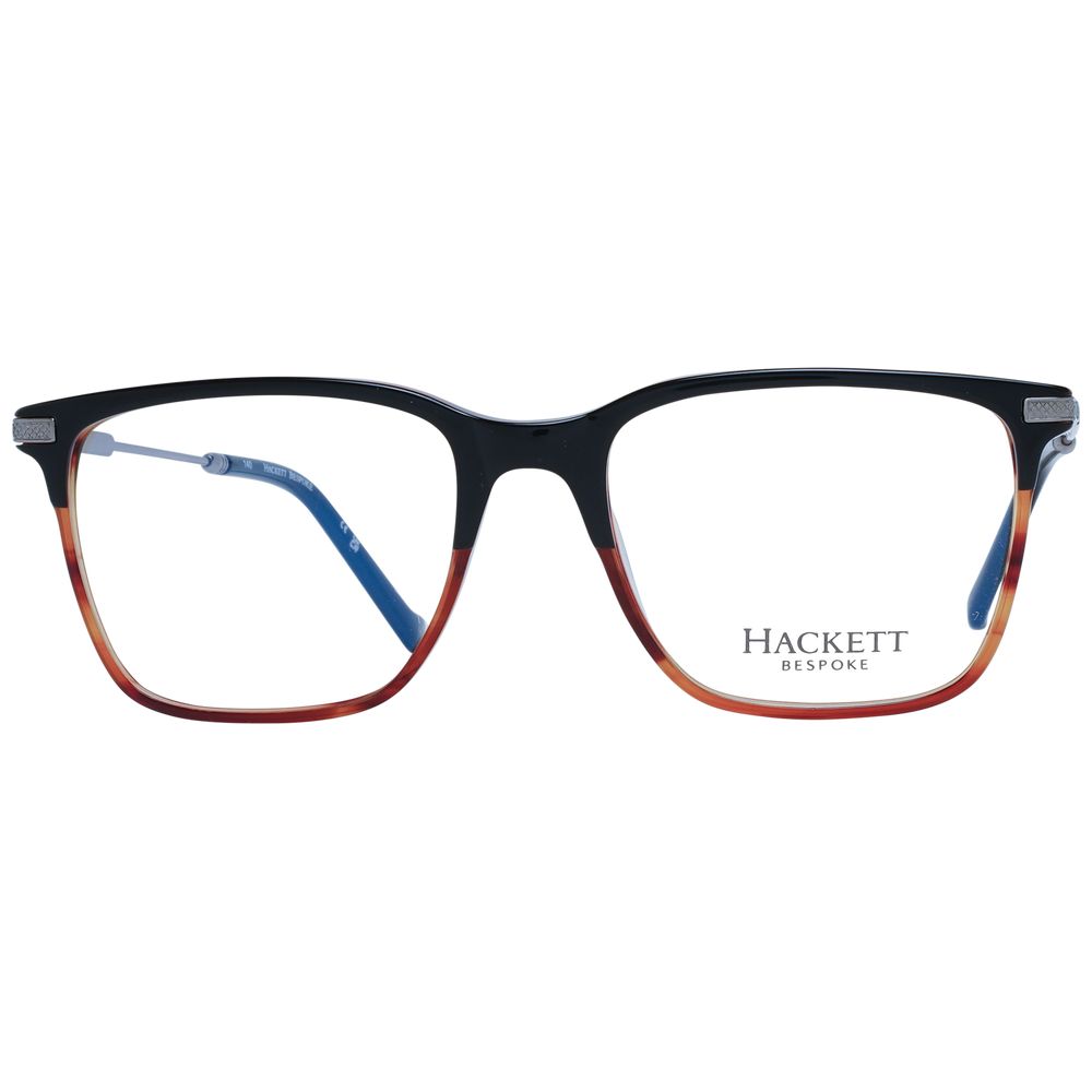 Hackett Brown Men’s Optical Glasses – Square Full-Rim Frame, 53mm