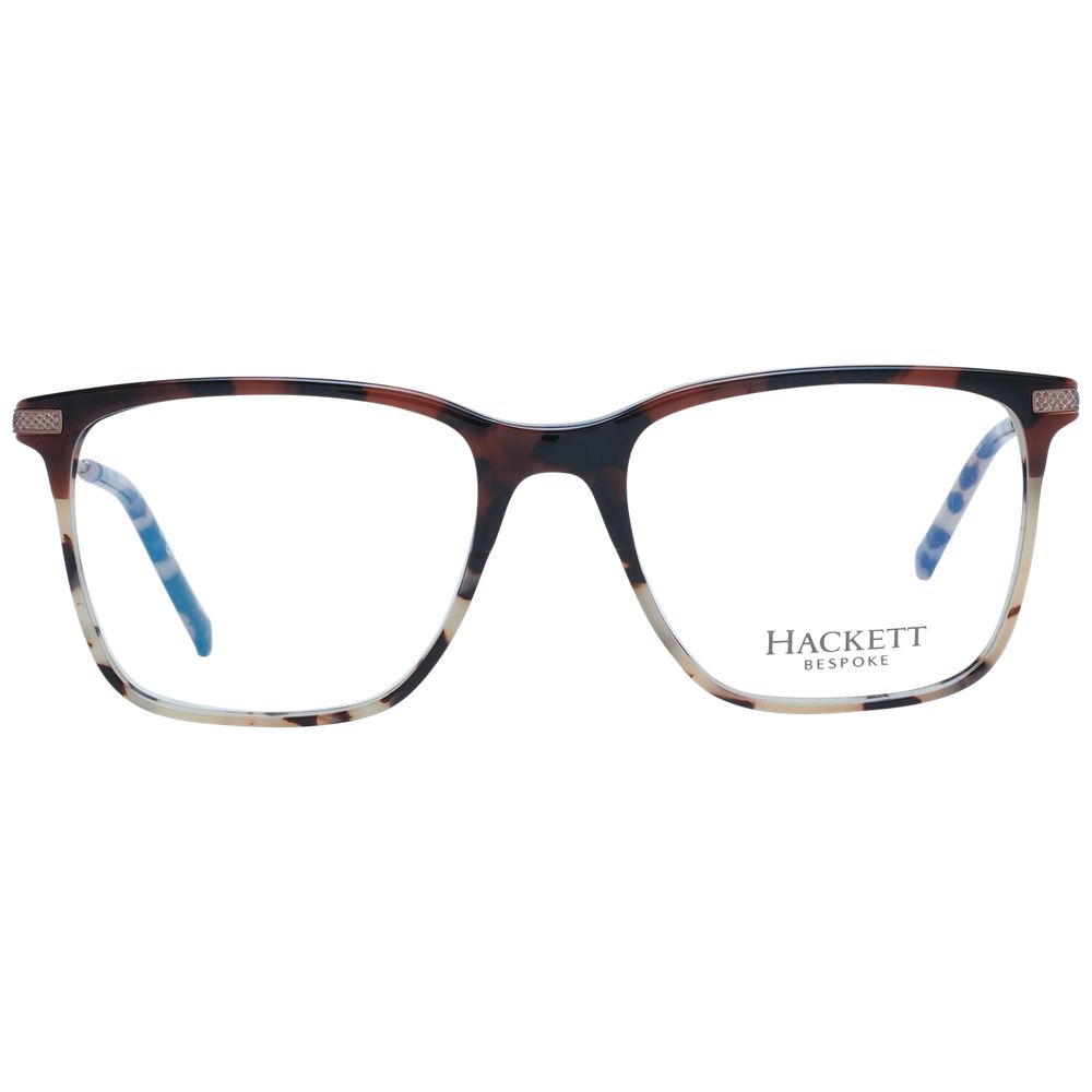 Hackett Brown Men’s Optical Frames – Square Full-Rim, 53mm