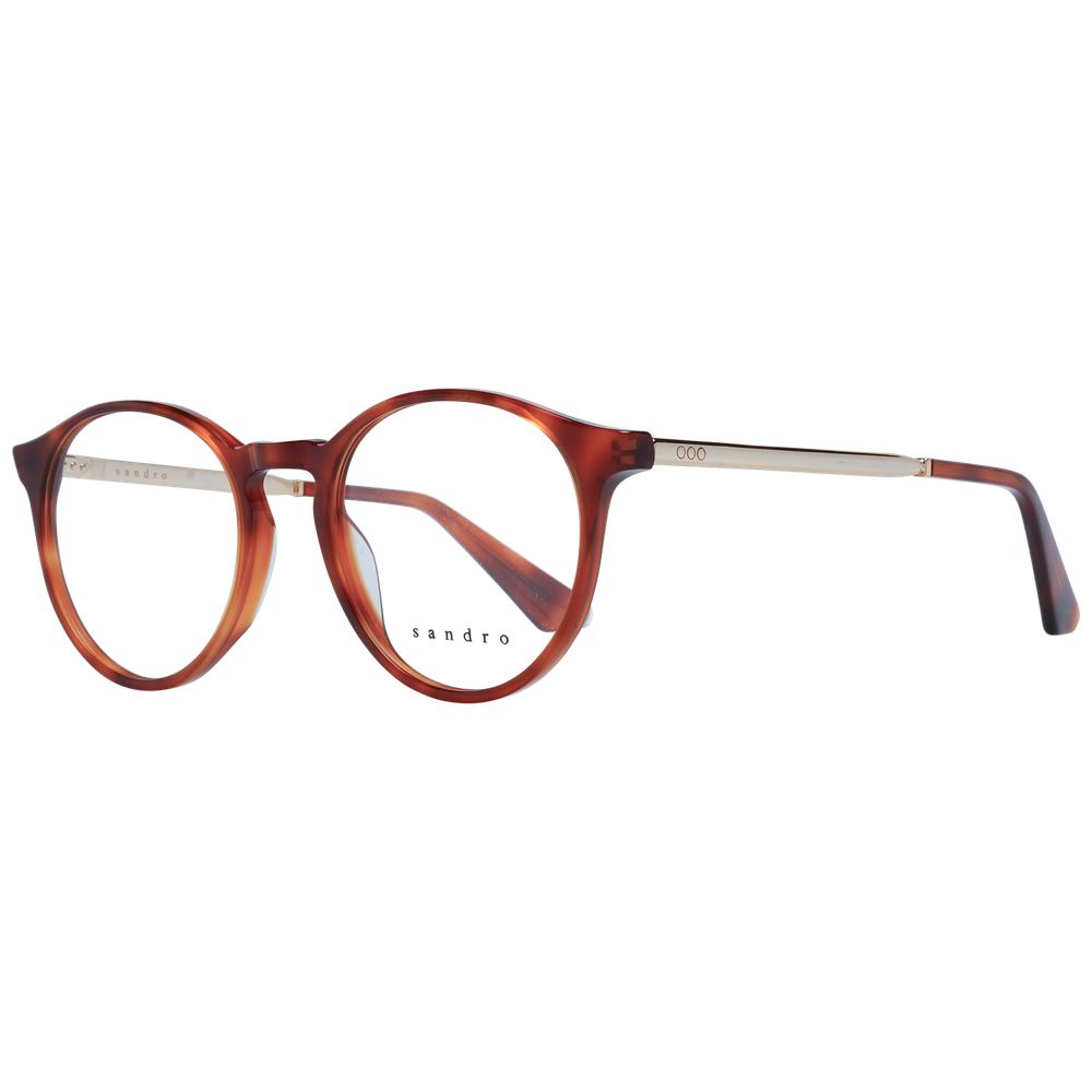Sandro Brown Women’s Optical Frames – Full-Rim Round Style