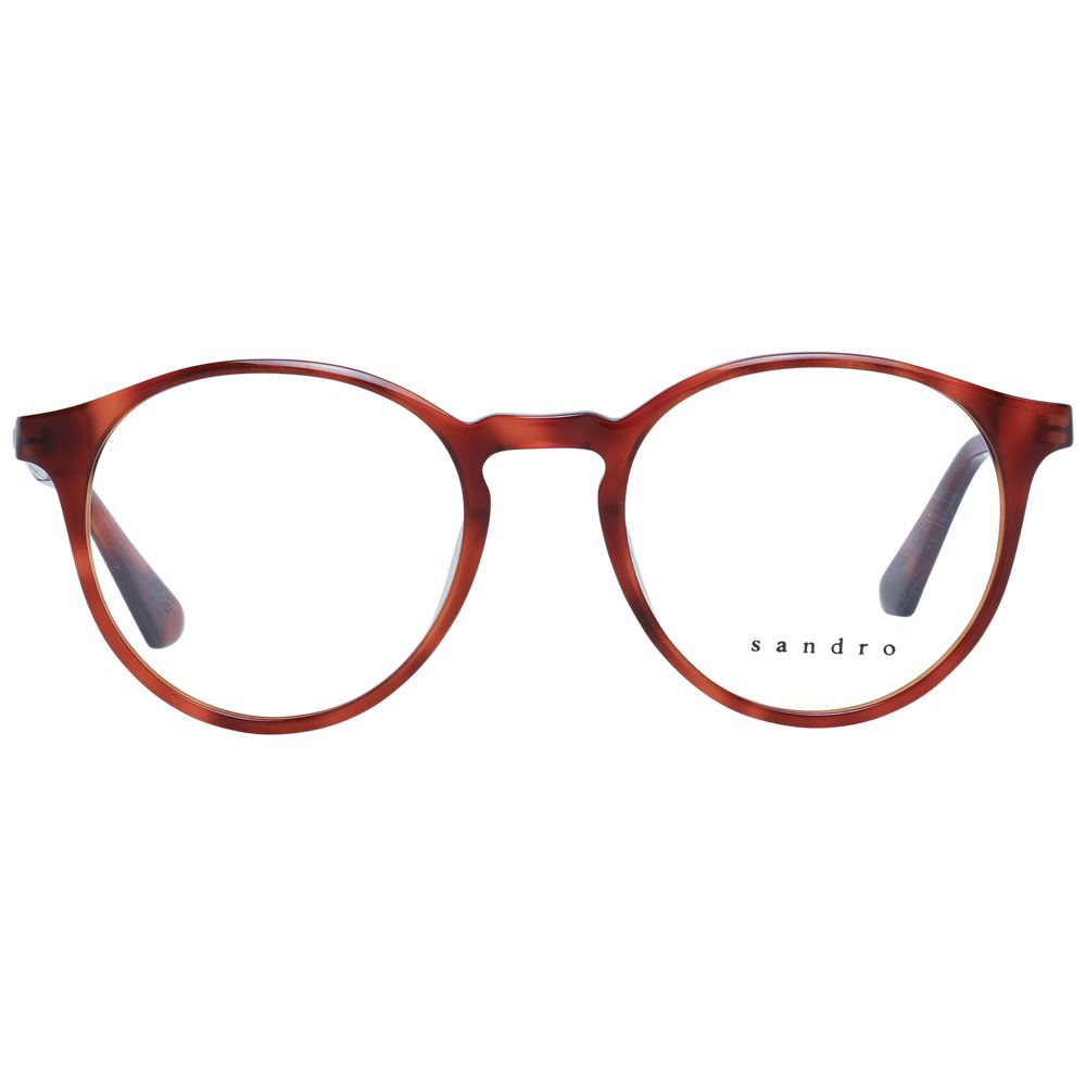 Sandro Brown Women’s Optical Frames – Full-Rim Round Style