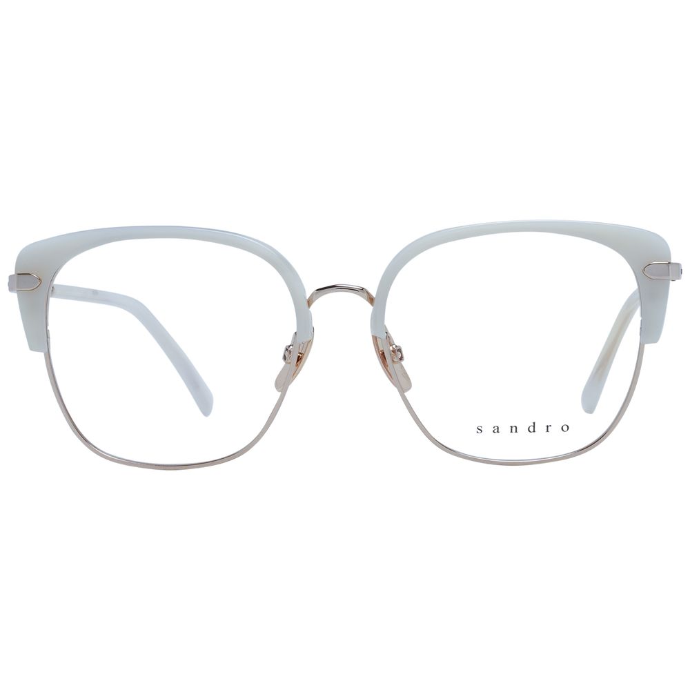 Sandro Women's Optical Glasses – White Full-Rim Frame, 51mm
