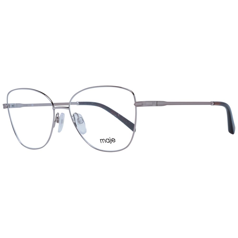 Maje Women’s Optical Frames – Silver Square Design, 54mm