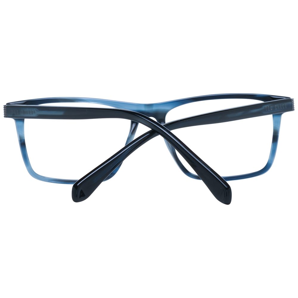 Ted Baker Men's Optical Glasses – Blue Rectangle Frame, 52mm
