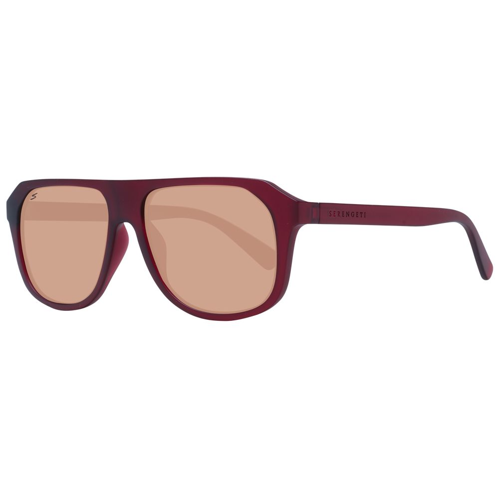 Serengeti Burgundy Men’s Sunglasses