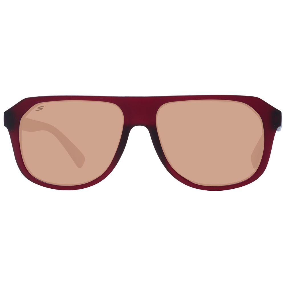 Serengeti Burgundy Men’s Sunglasses