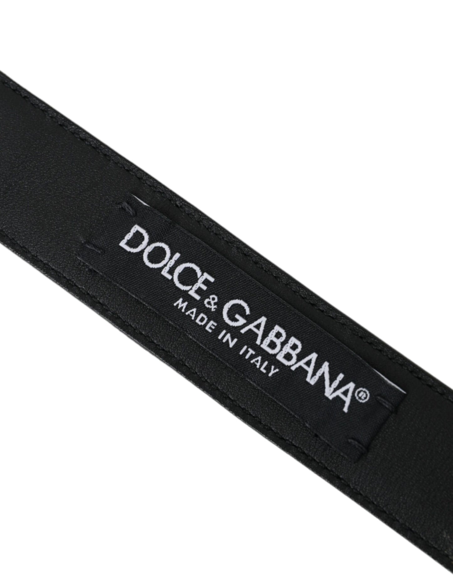 - Dark Brown Perforated Leather Metal Buckle Belt Men