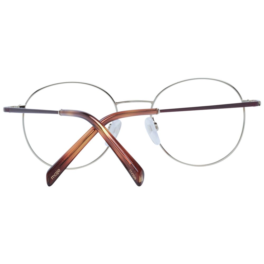 Maje Women’s Optical Glasses – Gold Round Frame, 48mm