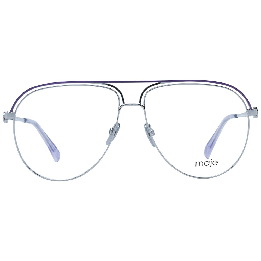 Maje Women’s Optical Frames – Purple Full-Rim Aviator