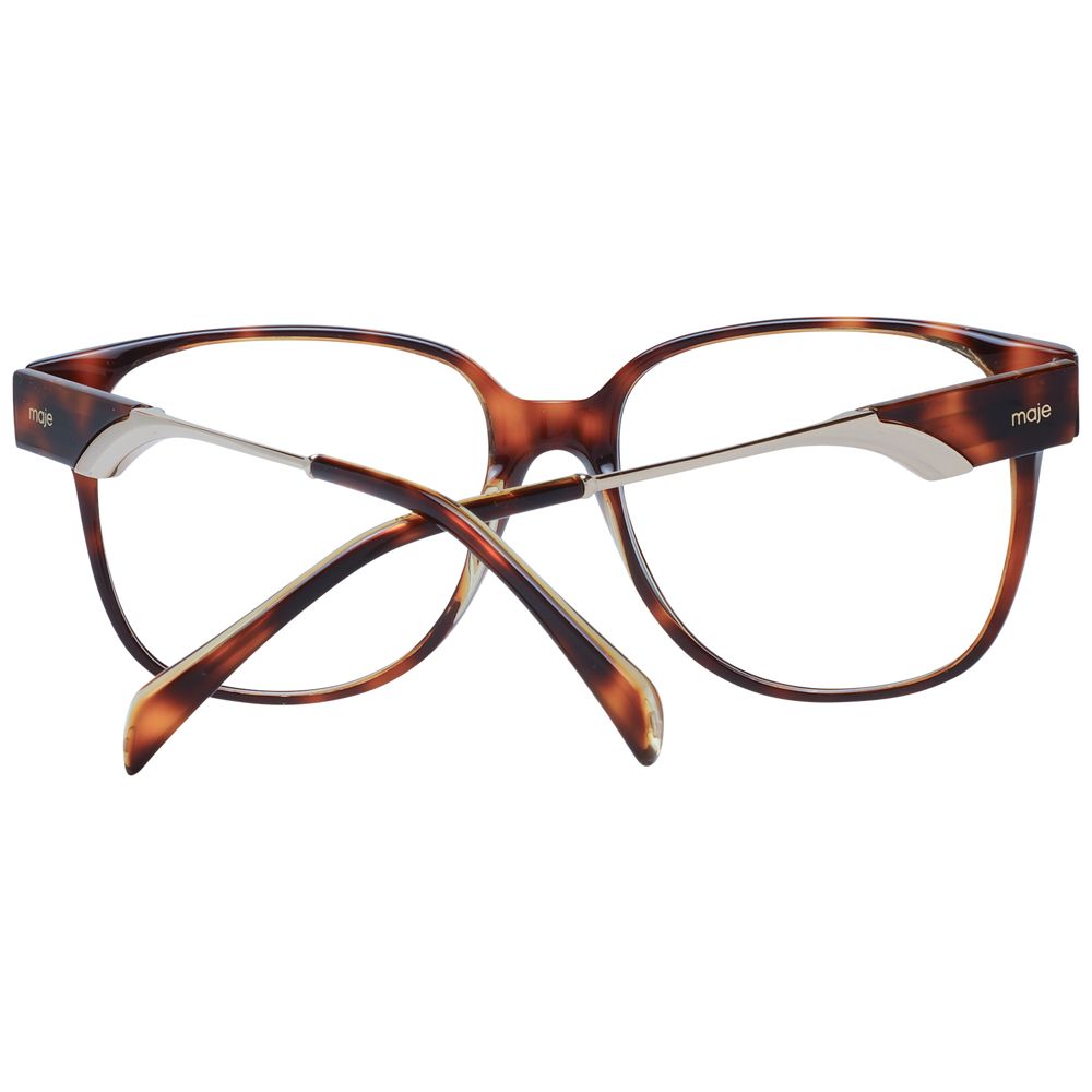 Maje Women’s Optical Frames – Brown Square Full-Rim, 54mm