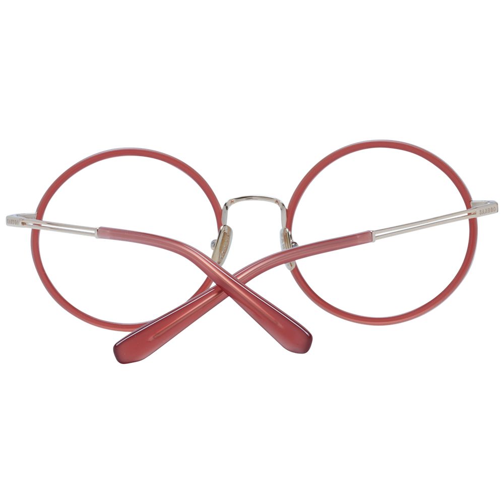 Sandro Women’s Optical Frames – Red Round Design