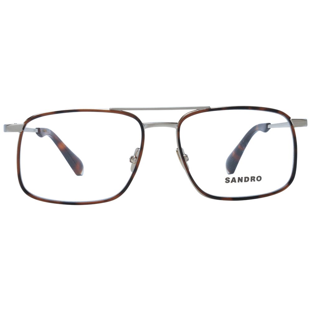Sandro Brown Men’s Optical Frames – Aviator Full-Rim, 56mm