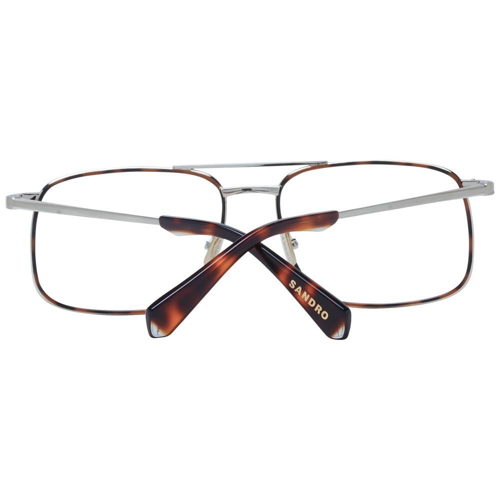 Sandro Brown Men’s Optical Frames – Aviator Full-Rim, 56mm