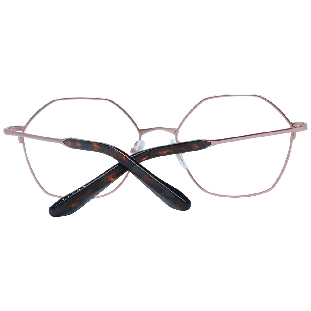 Sandro Rose Gold Women’s Optical Frames – Geometric Design
