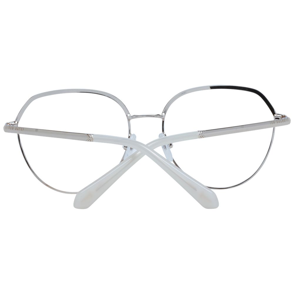Ted Baker Women's Optical Frames – White Round Design, 53mm