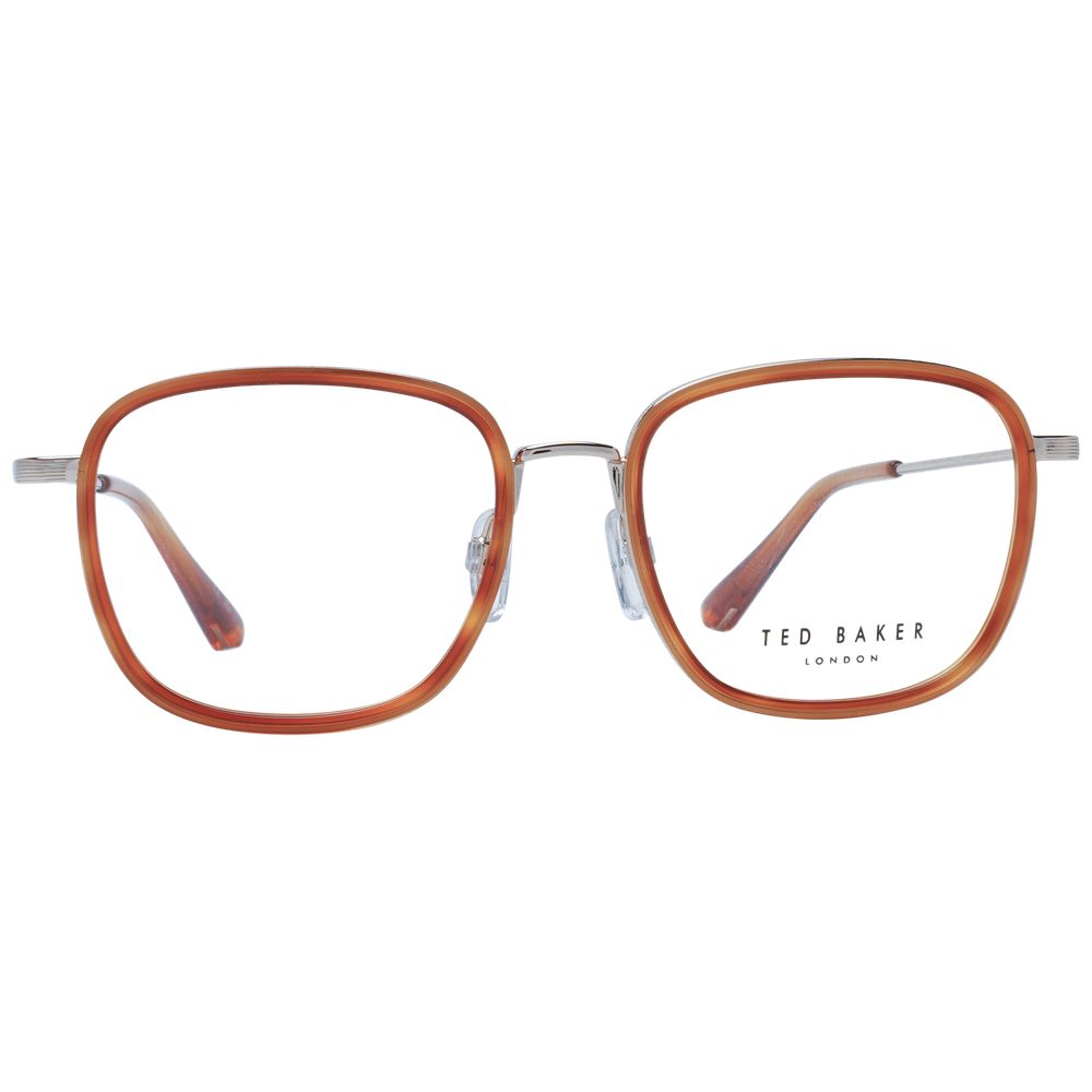 Ted Baker Men's Optical Frames – Brown Rectangle Frame, 51mm